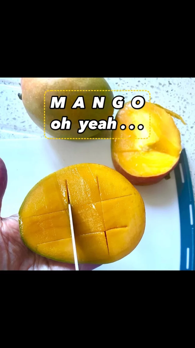MANGO - oh yeah! Delicious, juicy, golden, upbeat . . . Sunshine in a bowl!!
I don’t need to list its myriad micronutrients, of which there are many, but suffice to say - one portion will provide around half your daily requirement of vitamin C (helping the body absorb iron, supporting immune function AND cell growth and repair).
🥭 🥭 🥭 🥭 🥭 🥭 🥭 🥭 
It also provides copper and folate (take note those of you who are focussing on their fertility), don’t worry about it’s (natural) fruit-sugar content, studies show if you combine it with fats, fibre and protein (see final image), this will moderate its potential to spike blood sugar. 
-
Buy mangos WHOLE, wait if they need to ripen a bit more, then enjoy the process of preparing one. When the deeply scored section is turned inside out, it’s just delicious to push/squeeze the cubes of juicy flesh out with your thumbs! 🤣
-
-
#mango #fruit #healthyeating #golden #yum #delicious #nutritionaltherapypractioner #eatwell #cookfromscratch #wholefoods #dietary #bloodsugar