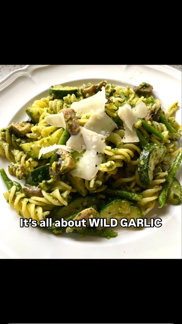 . . . and BASIL of course! What a heavenly combo’.
Get foraging, get wild - get your pestos made and in the freezer to last the summer. Vary the nuts: Pine, Pistachios, Cashews, Walnuts, they all work, what are you waitng for?!
-
#pesto #wildgarlic #forage #nutrition #delicious #yum #cookfromscratch  #lunch  #eatwell